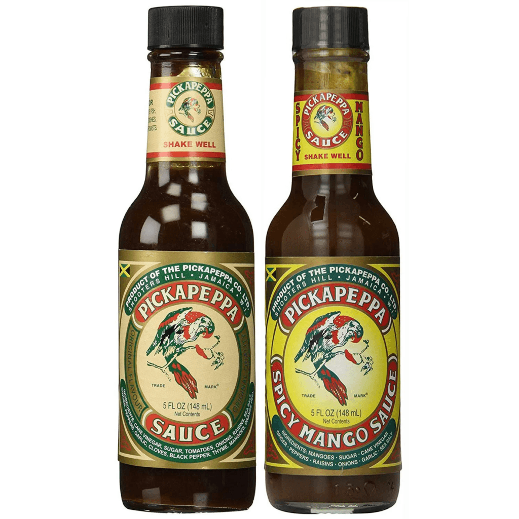 Pickapeppa Sauce Variety 2 Pack (1) Jamaican Original (1) Spicy Mango - 5 oz (Pack of 2)