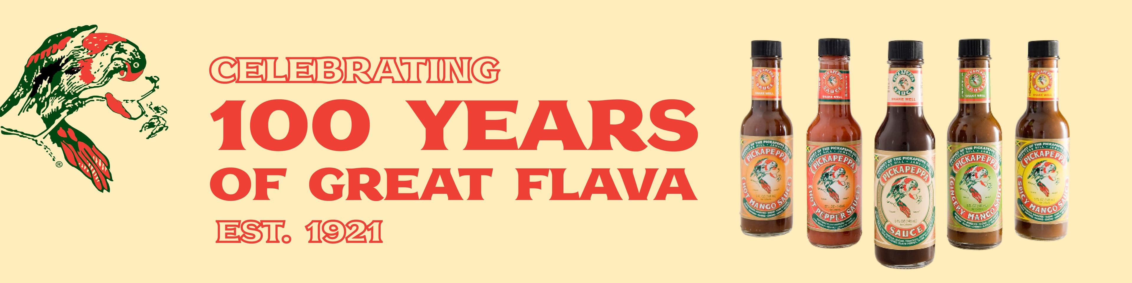 Celebrating 100 years of Pickapeppa flavor