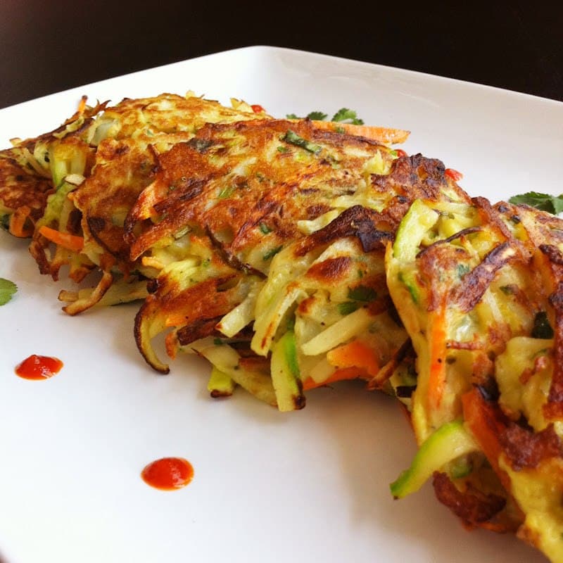 SAVORY VEGETABLE PANCAKES