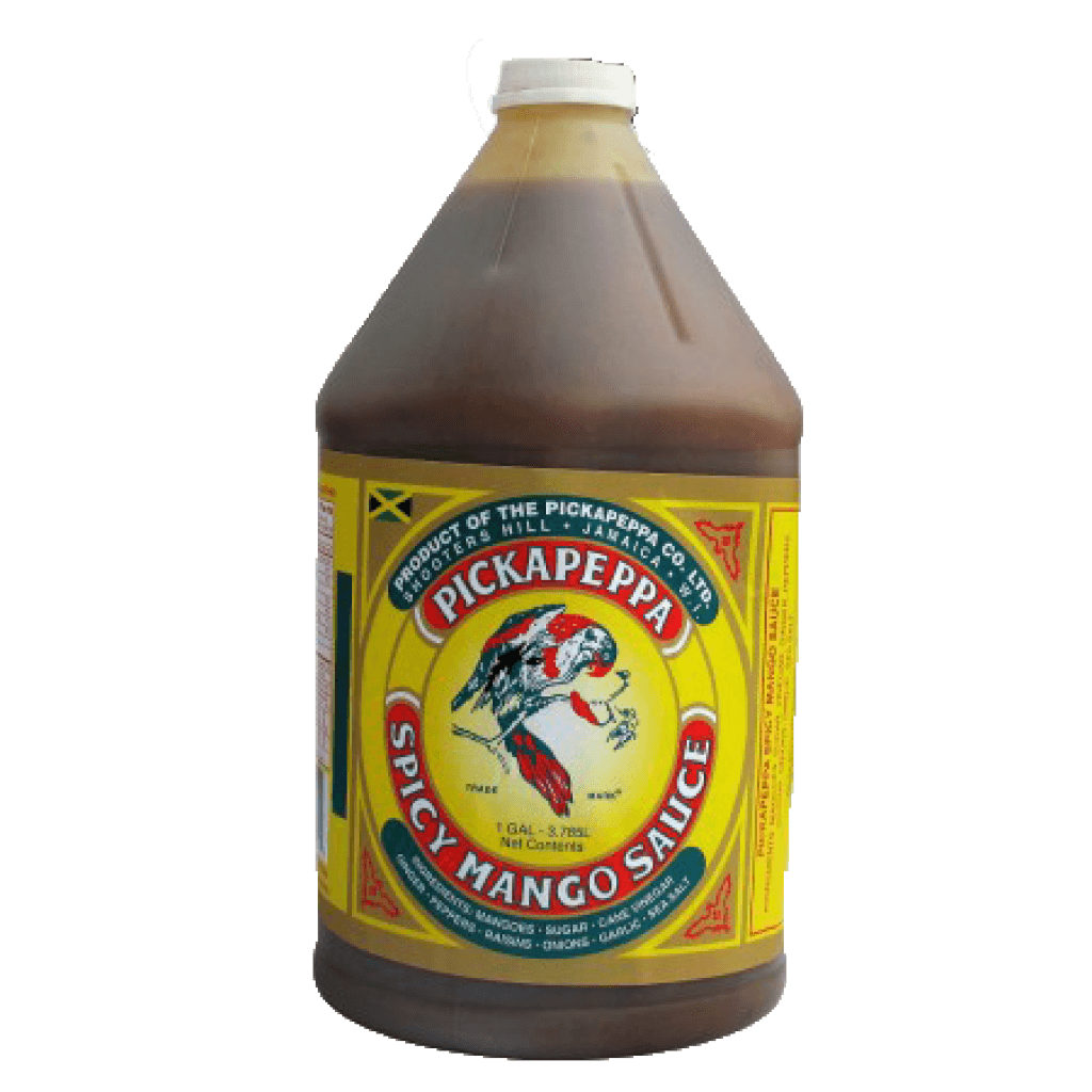 Pickapeppa Spicy Mango Sauce 1 Gallon