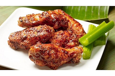 BAKED PICKAPEPPA BUFFALO-STYLE WINGS