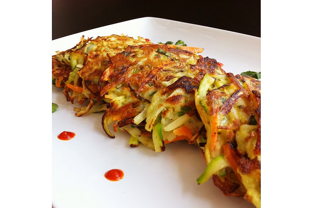 SAVORY VEGETABLE PANCAKES