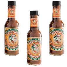 Pickapeppa Hot Mango Sauce 5 oz Pack of 3