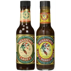 Pickapeppa Sauce Variety 2 Pack (1) Jamaican Original (1) Spicy Mango - 5 oz (Pack of 2) 